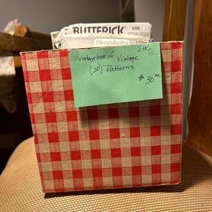 Vintage sewing patterns